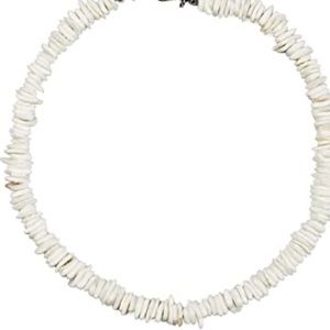 white seashell choker necklace
